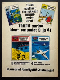 TRUMF sarja 4 BUCK DANNY - AVARUUSKAPSELIN ARVOITUS
