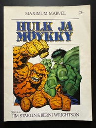 MAXIMUM MARVEL: HULK JA M&Ouml;YKKY