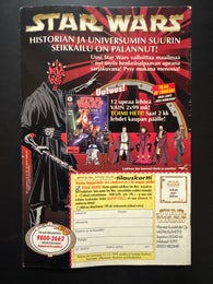 STAR WARS 1/1999 - EPISODI I - PIME&Auml; UHKA 1/4
