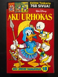 Kolme Taskaria 18-19-20 - AKU URHOKAS - ROOPE-SED&Auml;N MILJOONAT - AKU VILLIN L&Auml;NNEN KUNINGAS