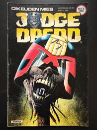 JUDGE DREDD Nro 5 - 1985 - JD YLITT&Auml;&Auml; KIROTUN MAAN osa 5