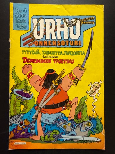 URHO EPÄONNENSOTURI No 4 - 1985