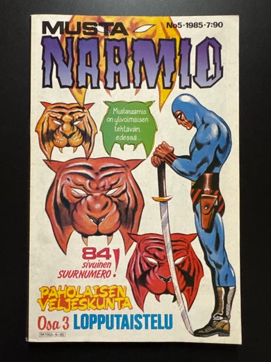 MUSTANAAMIO No 5 - 1985