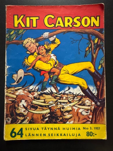 KIT CARSON N:o 5 - 1957