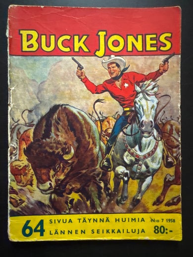 BUCK JONES N:o 7 - 1958