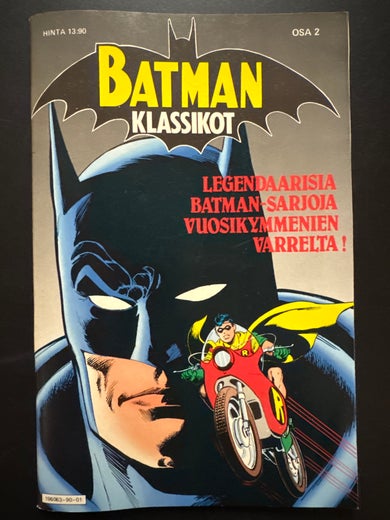 BATMAN KLASSIKOT OSA 2 No 1 - 1990