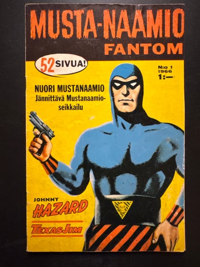 MUSTA-NAAMIO N:o 1 - 1966 - NUORI MUSTANAAMIO
