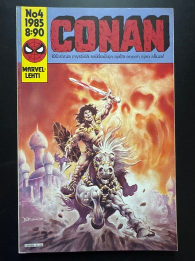 CONAN No 4 - 1985 - KUN VERI PUNAA KUUN...