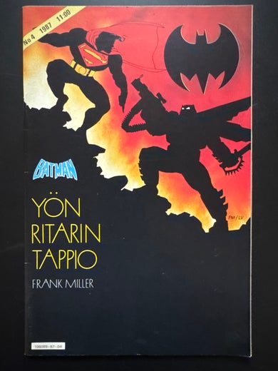 BATMAN 4/4 No 4 - 1987 - Y&Ouml;N RITARIN TAPPIO