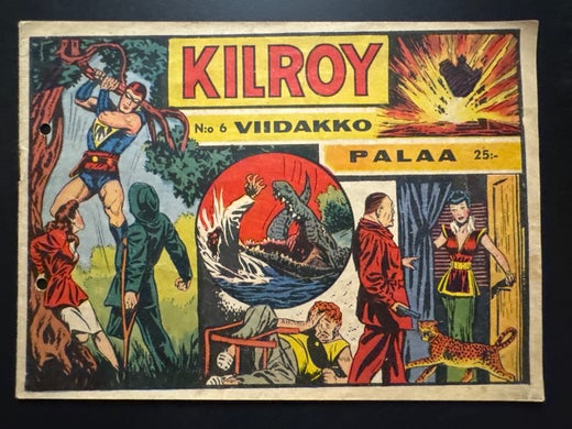 KILROY N:o 6 - 1954 - VIIDAKKO PALAA