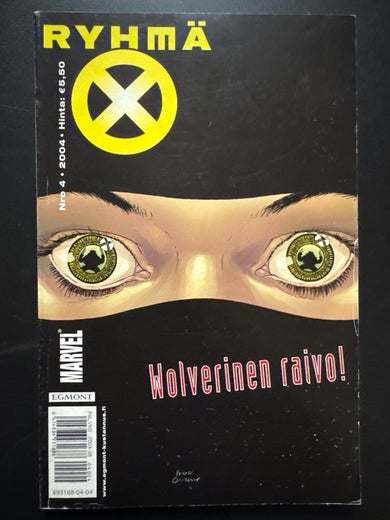 X-MEN Nro 4 - 2004 - Wolverinen raivo!