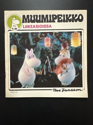 MUUMIPEIKKO N:o 5 - 1980 - LIIKEASIOISSA