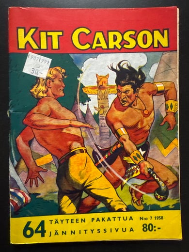 KIT CARSON N:o 7 - 1958