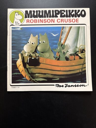 MUUMIPEIKKO N:o 12 - 1981 - ROBINSON CRUSOE