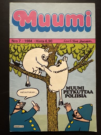 Muumi Nro 7 - 1984 - MUUMI PETKUTTAA POLIISIA