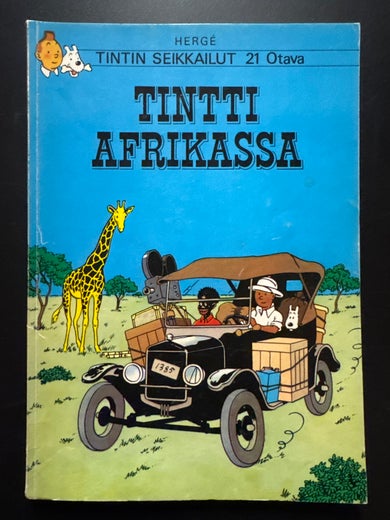 TINTIN SEIKKAILUT 21 - TINTTI AFRIKASSA