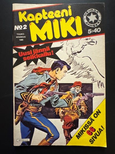 Kapteeni MIKI No 2 TOUKO-KES&Auml;KUU 1980