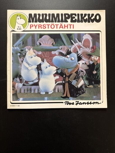 MUUMIPEIKKO N:o 9 - 1981 - MUUMI JA PYRSTÖTÄHTI