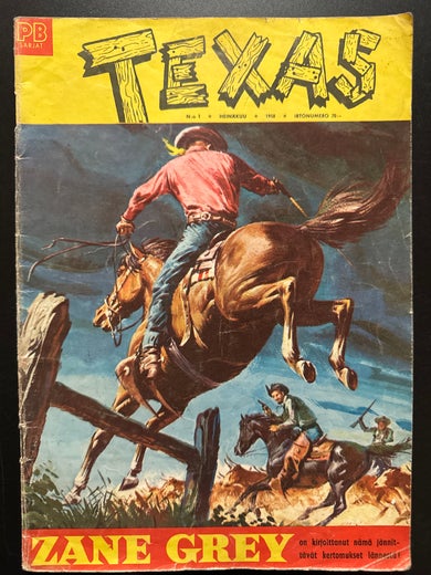 TEXAS N:o 1 - HEIN&Auml;KUU 1958