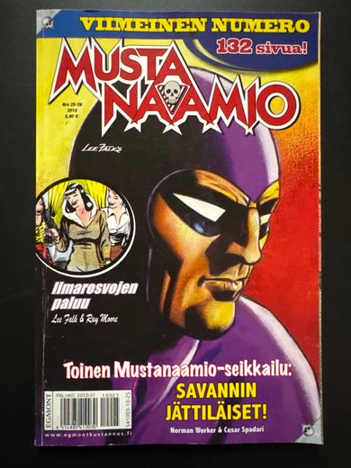 MUSTANAAMIO Nro 25-26 - 2010