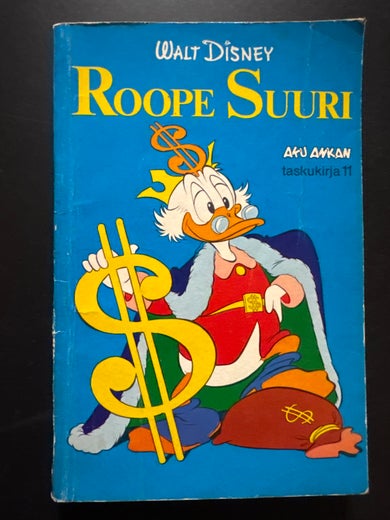 AKU ANKAN taskukirja 11 - ROOPE SUURI