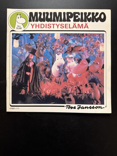 MUUMIPEIKKO N:o 11 - 1981 - YHDISTYSELÄMÄ