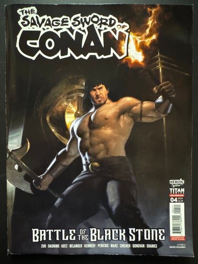 THE SAVAGE SWORD OF CONAN #4 September 2024