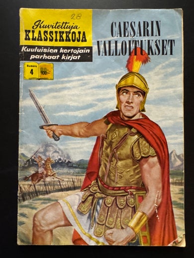 Kuvitettuja KLASSIKKOJA N:o 4 - CAESARIN VALLOITUKSET