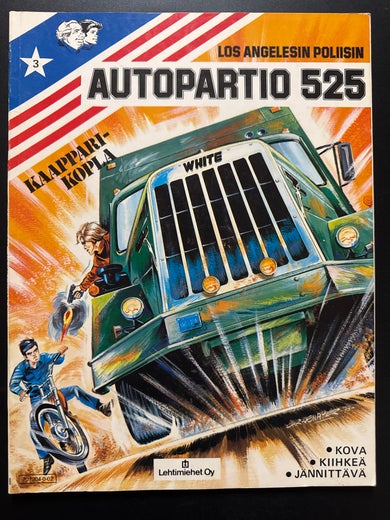 AUTOPARTIO 525 n:o 3 - KAAPPARIKOPLA