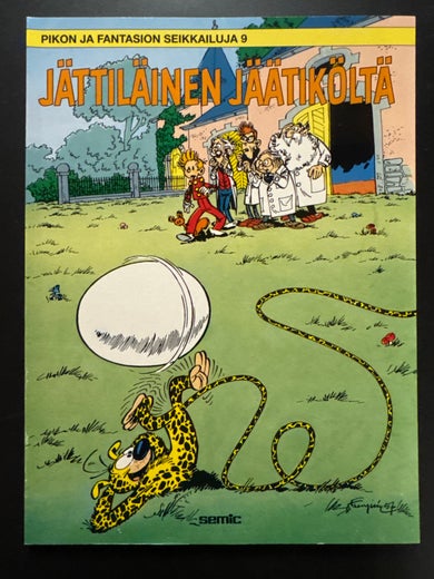PIKON JA FANTASION SEIKKAILUJA 9 - J&Auml;TTIL&Auml;INEN J&Auml;&Auml;TIK&Ouml;LL&Auml;