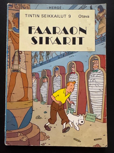 TINTIN SEIKKAILUT 9 - FAARAON SIKARIT