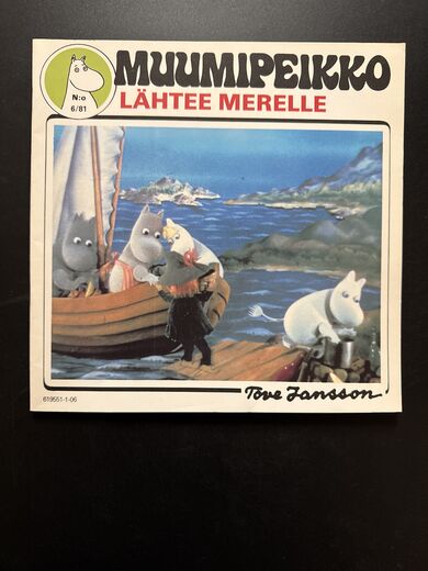 MUUMIPEIKKO N:o 6 - 1981 - LÄHTEE MERELLE
