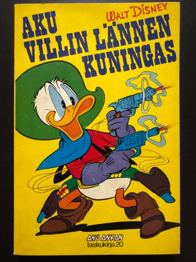 AKU ANKAN taskukirja 20 - AKU VILLIN L&Auml;NNEN KUNINGAS