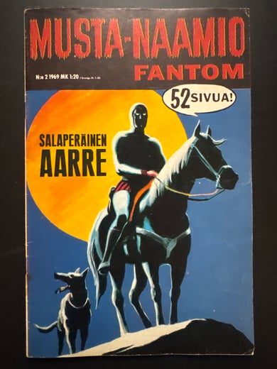 MUSTA-NAAMIO N:o 2 - 1969 - SALAPER&Auml;INEN AARRE