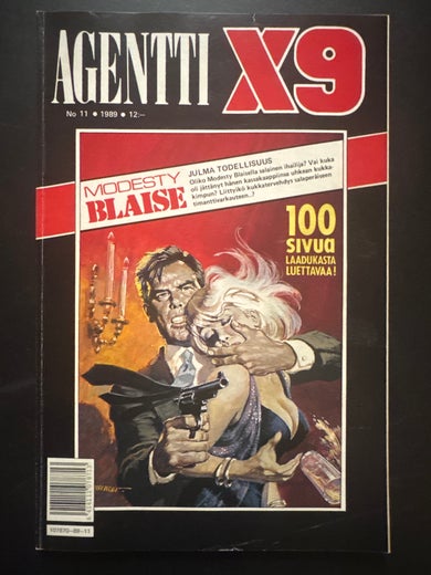 AGENTTI X9 No 11 - 1989