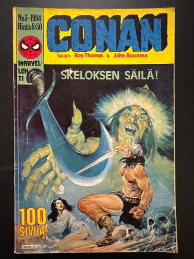 CONAN No 3 - 1984 - SKELOKSEN S&Auml;IL&Auml;