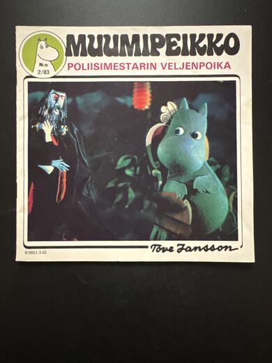 MUUMIPEIKKO N:o 2 - 1983 - POLIISIMESTARIN VELJENPOIKA