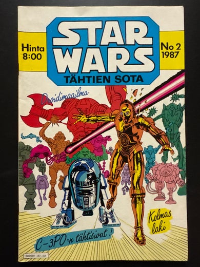 STAR WARS - T&Auml;HTIEN SOTA No 2 - 1987