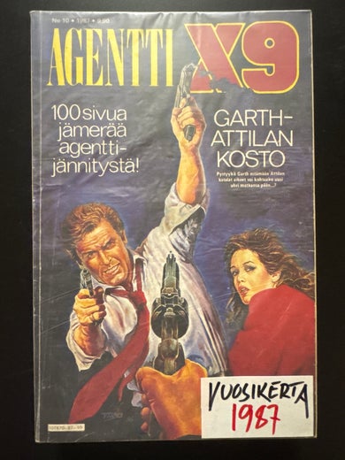 AGENTTI X9 VUOSIKERTA 1987