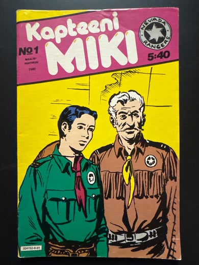 Kapteeni MIKI No 1 MAALIS-HUHTIKUU 1980