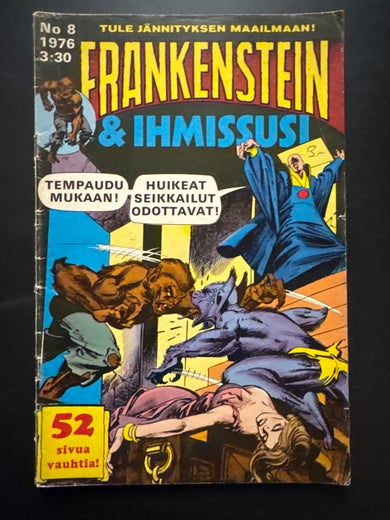 FRANKENSTEIN & IHMISSUSI No 8 - 1976