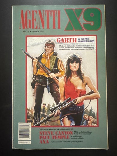AGENTTI X9 No 12 - 1989