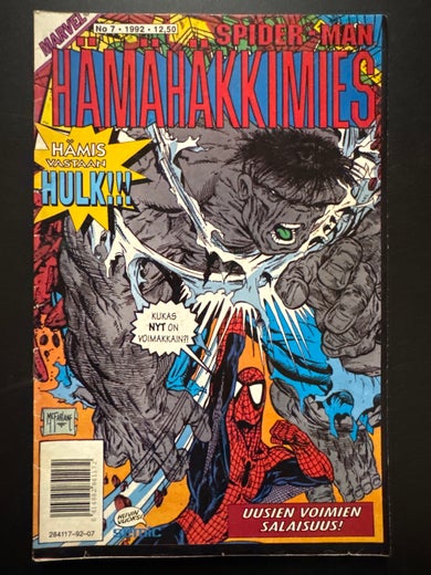 H&Auml;M&Auml;H&Auml;KKIMIES No 7 - 1992