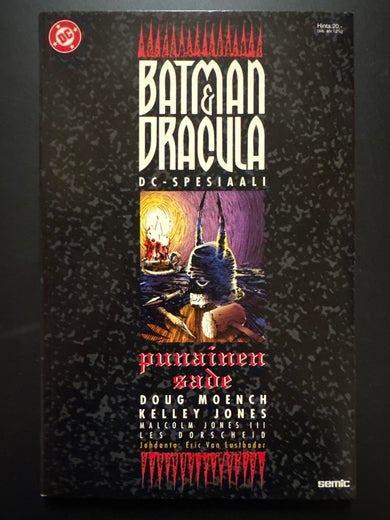 BATMAN & DRACULA - DC - SPESIAALI - punainen sade