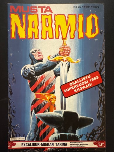 MUSTANAAMIO No 22 - 1981