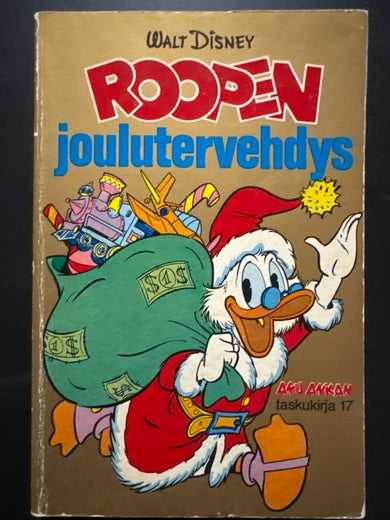AKU ANKAN taskukirja 17 - ROOPEN joulutervehdys