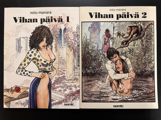 milo manara - Vihan p&auml;iv&auml; 1-2