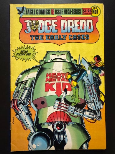 JUDGE DREDD THE EARLY CASES Vol.1 No.1