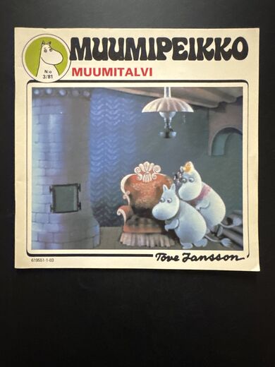 MUUMIPEIKKO N:o 3 - 1981 - MUUMITALVI