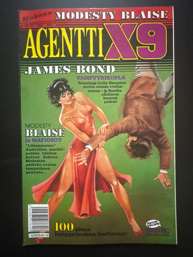 AGENTTI X9 No 10 - 1991